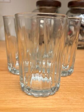 Crisa Kristalino clear beverage tumblers • Set of 5
